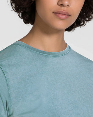 Fiyi Women's Acid-Wash T-Shirt 180 GSM