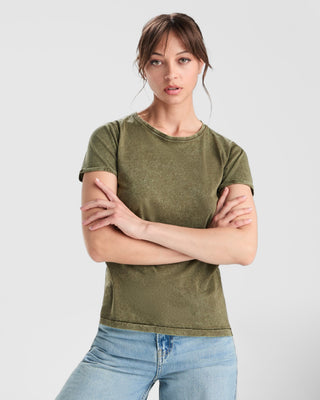 Husky Women's Denim-Effect T-Shirt 160 GSM