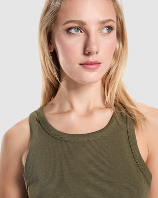 Drive Women's Ribbed Tank Top 220 GSM