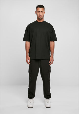 Oversized Mock Neck T-Shirt 220 GSM