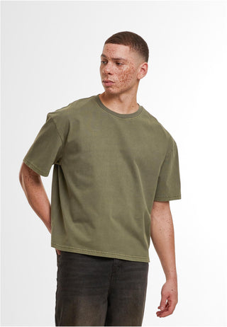 Vintage Cropped Heavy Oversize Tee 240 GSM